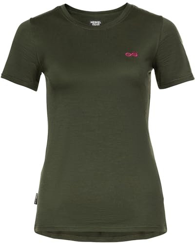 Merkel Gear Damen T-Shirt Merino 155 Grün, XL