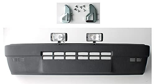 Paraurti Anteriore per Panda modello 141 prodotte dal 1986 al 2003 + KIT Fari di Profondita' 3552207 - 72243 - 3552422