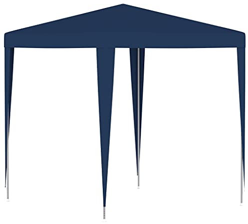丨 丨Gartenpavillon,Terrassenpavillon,Pergola,Rundpavillon Garten Pavillon, stabiles Stahl-Gestell 2 x 2 m Blau