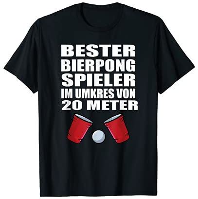 Beerpong Party Dream Trikot Bierpong Champion T-Shirt