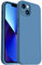 ORNARTO Shockproof Liquid Silicone Designed for iPhone 13 Case Gel Rubber Full Body Protection Anti-Shock Cover Case Drop Protection 6.1inch-Blue