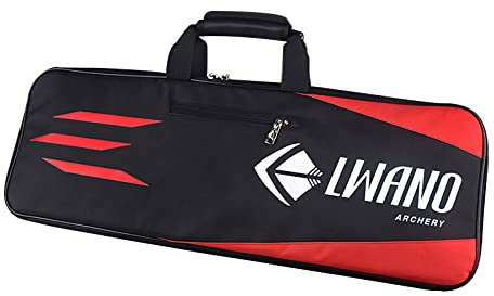 SOONHUA Bow Case Compound Bow Bag Bogenschießen Takedown Recurve Bow Case Multi Taschen Aufbewahrungstasche für Recurve Bogen Jagd Zubehör