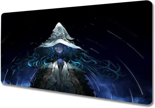Gaming Mouse Pads Large Elden Ring Mouse Pad Gaming Accessories Computer Gamer Extended XL Mice Pads Desk Mat Stitched Edges (70cm*30cm)