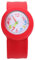 Generic Kinder Slap Armband Watch Fun Fashion Slap-On Watch – Armbanduhr für Kinder Silikon Armbanduhr für Jungen Mädchen – Grün, Medium