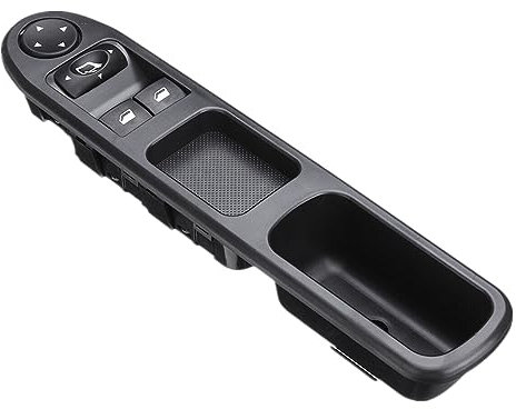 GEEANDLY Interruptor de botón Mando Elevalunas Botonera 96351622XT 6554.E4 Compatible con Peugeot 307 2000-2005
