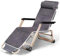 Loungesessel, riesiger Liegestuhl für narrensichere Menschen, Metall, Stahl, zusammenklappbar, Camping, Chaiselongue, Outdoor, Garten, Rasen, Waschbecken, Stuhl Zero Gravity (D)
