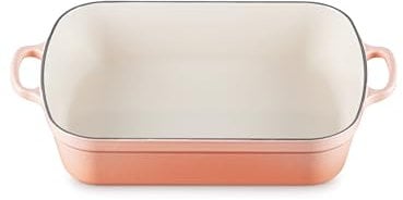 Le Creuset Enameled Cast Iron Signature Rectangular Roaster, 5.25qt., Peche