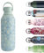 Chilly's Series 2 Gourde - Bouteilles isothermes en Acier INOX avec Double paroi, col Souple et poignée de Transport - Eleni, 500ml