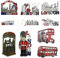 LILAJ Set of 6 London Souvenir Metal Fridge Magnets of Iconic Landmarks: Big Ben, Tower Bridge, London Eye, Red Phone Box, Bus, Royal Guard Perfect Travel Collectibles & Kitchen Decor, Great Gift Idea