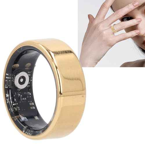 Smart Ring Health Tracker, IP68 Wasserdicht, Mehrere Sportmodi, Schrittzähler, Kalorienverfolgung, Fitness-Tracker-Ring für Sport, Echtzeit-Synchronisierung mit Dem Telefon (11#)
