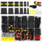 KOMABLEN 808Pcs kfz Stecker, Kabel Steckverbinder 1/2/3/4/5/6 Polig, IP67 Wasserdicht Steckverbindung kfz Steckverbinder, Kabelstecker & - Verbindungen 250V für Auto, LKW, Motorrad, Boots