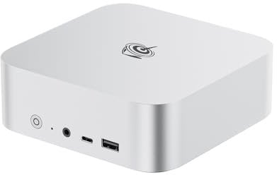 Beelink SER8 Mini PC, AMD Ryzen 7 8745HS (8C/16T bis 4,9GHz), 32GB DDR5 1TB PCIe4.0 SSD Mini Gaming Computer, 4K Triple Display, HDMI2/DP/USB4, 2.5G RJ45/WiFi 6/BT5.2