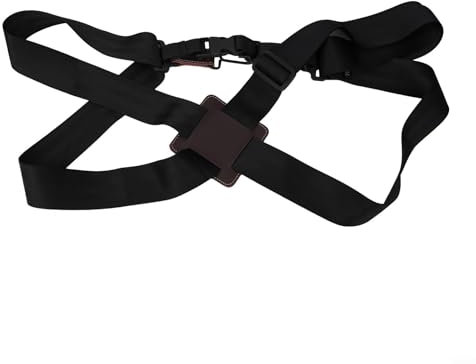 Verstellbarer Trommelgurt, bequemer Schultergurt, Djembe-Trommel für Erwachsene, Polyester, Handtrommel-Zubehör, Schwarz, 2 Stück