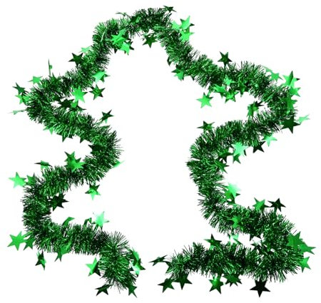 BUGUUYO 4stücke Sterne Deko Streifen Für Weihnachten Party Layout Requisiten Hängedekor Weihnachtsbaumschmuck Bastelwerkzeug in Leuchtenden Farben Einfach Anzubringen