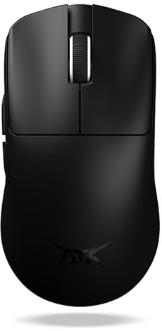 ATK Blazing Sky F1 Wireless Gaming Mouse, 8k Hz Polling Rate, Ultra-Light 35–50g, Dual-Mode (2.4G/USB-C), Ice-Feeling Coating, Leviatan Co-Branded Edition (F1 Pro, Black)