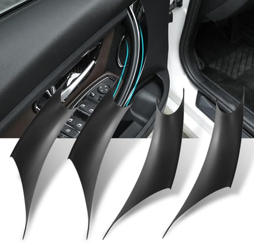 TTCR-II 4PCS Poignée Porte pour BMW Série 3 F34/Série 4 F32 F33 F36 F82 F83 | Gauche+Droit Poignee de Porte Interieur 320i,328i,330i,335i,428i,435i,430i (NON ADAPTÉ AUX F30 F31 F80)-Noir