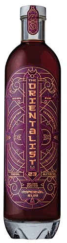 The Orientalist Imperial Solera 23 Dark Rum 70cl, Solera-aged blend (6-23 years) from Thailand, Philippines & Indonesia in ex-bourbon & Pedro Ximenez casks, 43% ABV - sipping, cocktails & gifting