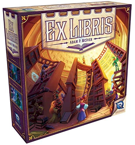Renegade Game Studios | Ex Libris Second Edition | Card Game | Ages 14+ | 1-4 Players | 45 Minutes Playing Time, Muti-coloured | Strategic worker placement for 1-4 players with 152 unique book cards. Perfect for family game night and ages 10+