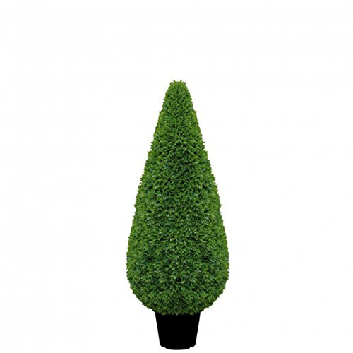 Fink [W0725] Kegel, Buchsbaum, Kunststoff, grün, L. 25 cm, B. 25 cm, H. 80 cm