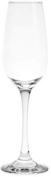 Pasabahce 469433 Amber Confezione 6 Calici Flute, Vetro, Trasparente, 20 Cl