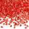 TOAOB 5000 Stück 4.5 mm Rot Acryl Kristalle Diamanten Tischstreuer Konfetti Klare Strasssteine für Tischdekoration Hochzeit Braut Dekoration Vasenperlen