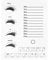 Minkissy Presentation Board Eyelash Extensions Tray Acrylic Lash Pallet False Eyelashes Pallet Holder Grafting Eye Lashes Extension Display Board for Salon Eyelash Extensions White Eyelash Tool