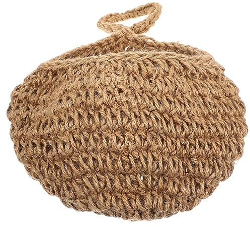 Cabilock Wall Hanging Basket Wall Vegetable Fruit Baskets Onion Pantry Storage Baskets Jute Fruit Basket Garlic Storage Organizer Bohemian Produce Basket Weaved Basket Container Small Numb