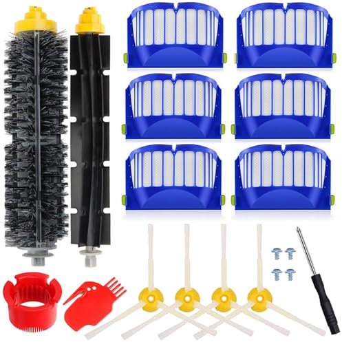 HoHumoca Accessoires pour iRobot Roomba 600 605 606 610 612 614 615 616 620 621 626 627 630 631 632 639 640 650 651 660 669 670 671 672 675 676 680 681 685 687 689 690 691 692 694 696 697 698