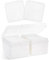 Qianyu 100 Stück Wattepads Abschminkpads Hypoallergen Baumwollwattepads Make up Entferner Pads zum Gesicht,Augen Sauber