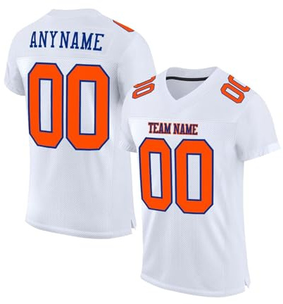 American Football Trikot Name/Nummer/teamname/Logo Individuelles Rugby Trikots Custom Football Jersey Personalized Tops Erwachsene Kinder Sportuniform Mode T-Shirts Lässig Sportshirt Shirts