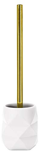 Kleine Wolke 8431 Golden Crackle Accessoires, Polyresin, Weiss Maße ca. 106 x 390 mm
