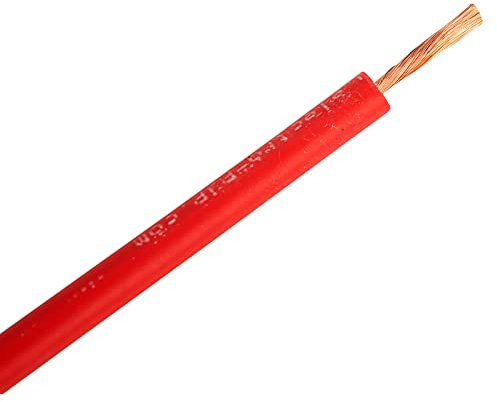 PJP 9028/SPOOL/10R Silicone Test Cable Red 10m Coil