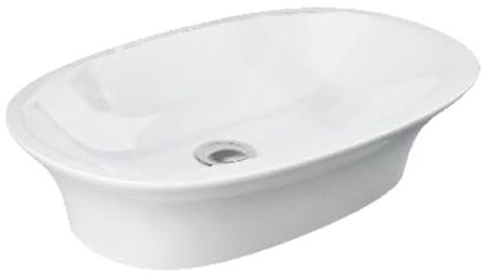 Rak - Waschbecken Sensation oval L. 60 cm ohne Überlauf