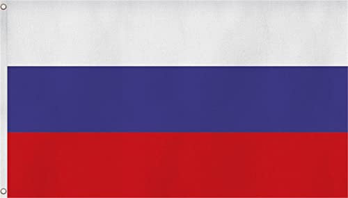 normani XXL Flagge Fahne, genäht in 150 x 250 oder 300 x 500 cm Farbe Russland Größe 150x250