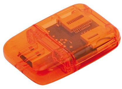 Lecteur carte SD MicroSD Card M2 Duo ms adaptateur USB 2.0 Pen Mémoire Drive mmc (rouge)