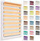 Doppelrollo ohne Bohren, 80x150cm Stoffgröße, Duo Rollo Klemmfix, Easyfix, lichtdurchlässig und verdunkelnd, Day&Night, Klemmrollo Sonnenschutzrollo Fensterrollo für Fenster & Türen