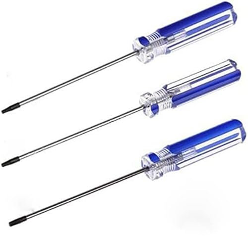 Destornillador de seguridad Torx T8/T9/T10 Destornillador a prueba de manipulaciones, destornillador Torx para controlador Xbox 360, destornillador de acero de repuesto (T10)