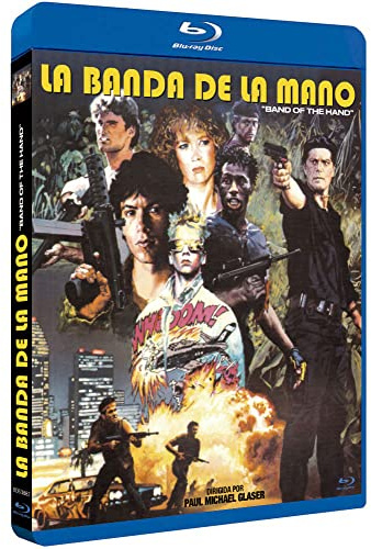 Die Gnadenlose Clique 1986 Blu-Ray Spanisch Import mit Deutschem Ton, Stephen Lang, Michael Carmine, Lauren Holly, Band of the Hand