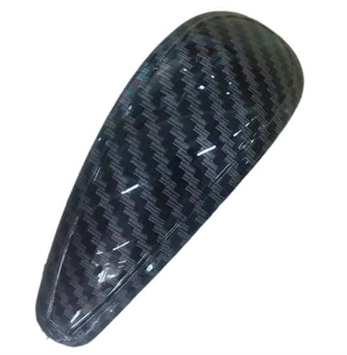 Auto Styling ABS Chrom AT Schaltknauf Abdeckung Trim Kompatibel Mit Opel ASTRA J 2009-2014 Insignia Limousine Sport Tourer 2009-2015 (Size : Black Carbon fiber)