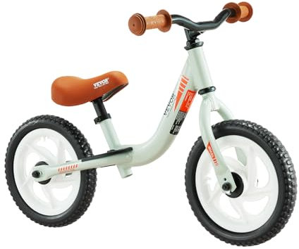 VEVOR Laufrad für Kleinkinder, leichtes Laufrad aus Aluminiumlegierung für Kinder, mit verstellbarem Sitz und Lenker, 12-Zoll-Reifen aus Eva-Schaum, Fahrrad ohne Pedale, Geschenk für Jungen