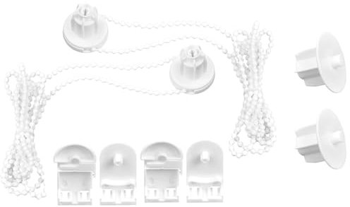 2 Sets Roller Blind Fittings - Complete Roller Blind Repair Kit - Easy Installation, Durable - Fits Most Roller Blinds