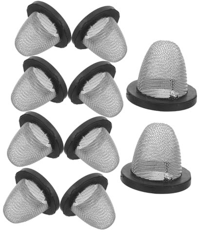 HONMEET 10 Pezzi Di Filtro Di Ricambio Per Cappa Aspirante Filtro Da Cucina A Forma Di Ciotola Installazione Di Retina Antigrasso in Rete Per Cappa Aspirante