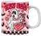Taza fantasma de Halloween, con diseño de fantasmas de Halloween, taza de café de cerámica de 350 ml, taza de café de cerámica para Halloween, dulce y espeluznante cerámica para amantes del café
