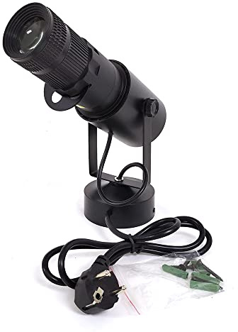 15W LED Pin Spot Licht DJ Disco Club Party Hochzeit Bühneneffekt Beleuchtung 4 Blenden Manueller Fokus Scheinwerfer Par-Licht Werbung licht