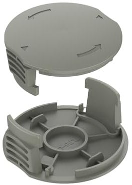 RISELION F016F05320 Couvercle de débroussailleuse compatible avec les coupe-bordures Bosch EasyGrassCut 18 23 26 (2 couvercles de bobine)