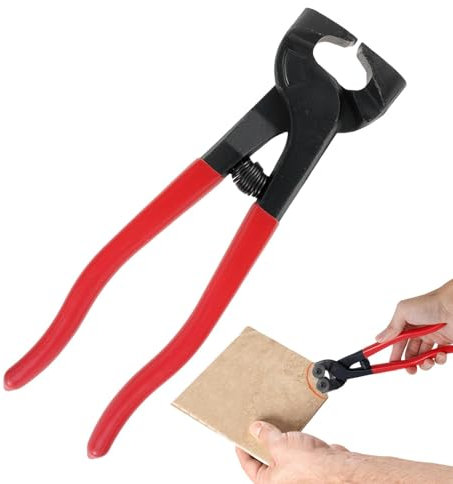 Glas & Keramik Fliesen Zange, Heavy Duty Wheeled Mosaik Glas Zange Fliesenschneider Zange Mosaikzange Hartmetall Mosaik Fliesen Arbeitswerkzeug Shapping Zange Zange Schneidwerkzeuge