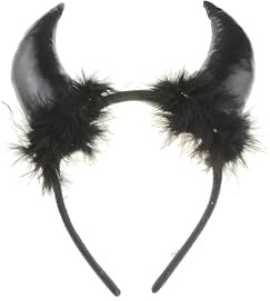 Glamour Girlz Womens Mens Fancy Dress Up Party Role Play Costume Hen Do Halloween Deely Deeley Bopper Animal Headband Hairband Hair Alice Band Goth Steampunk Satan Fluffy Devil Horns