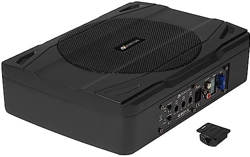 ESX, Q201A, subwoofer attivo da 20 cm, da collocare sotto al sedile