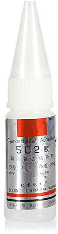 ChaRLes 20G 502 Super Colla Genuine Cianoacrilato Adesivo Fast Bond Forte
