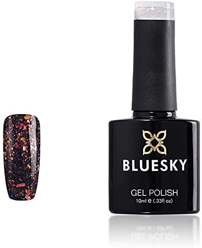 Bluesky Gel Nail Polish, Galaxy 04, A Falling Star, 10 ml Long Lasting, Chip Resistant, 10 ml (Requires Drying Under UV LED Lamp)